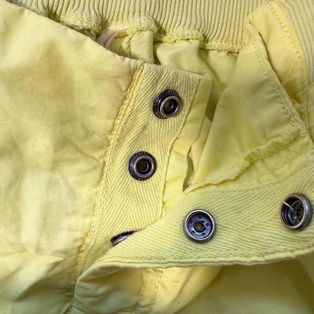 Free People Neon Yellow Cargo Track Pants - Picture 6 of 7